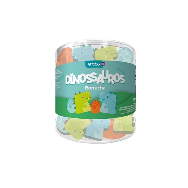 BORRACHA DINOSSAURO UNIDADE ONDA