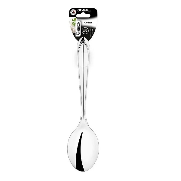 INOX COLHER DE ARROZ AMERICA 24CM SL0212 ORIGINAL