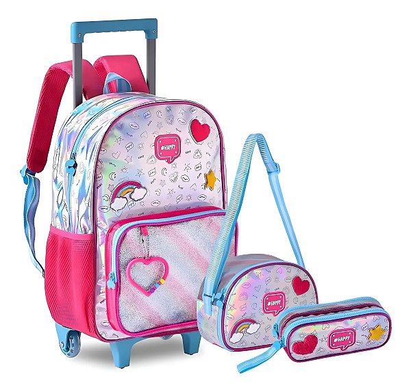 KIT ESCOLAR HL24567KT LINHA HOLOGRAFICA 6406 CLIOSTYLE