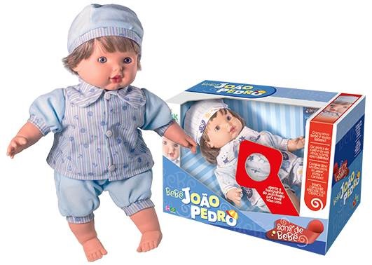 BONECO BEBE JOAO PEDRO MILK