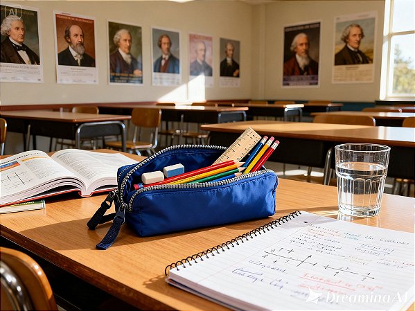 Estojo nylon triplo sortido feminino daterra