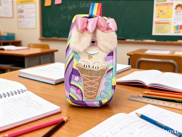 Estojo Escolar Cute FF9005 Fofy