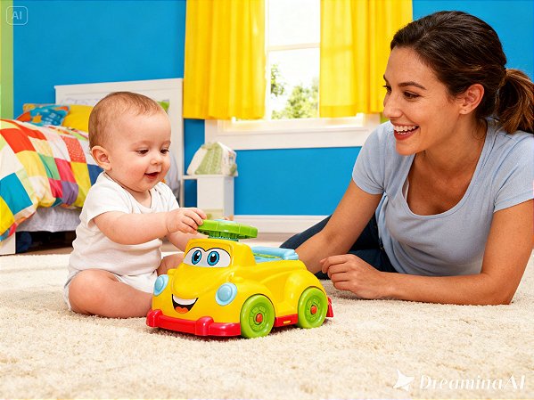 Brinquedo Baby Driver SL JXP Brink – Carrinho Infantil para Bebês
