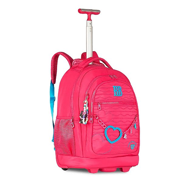 MOCHILA DE RODINHA REBECCA BONBON RB27009 CLIO STYLE