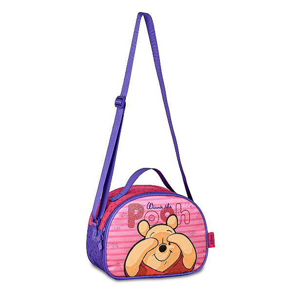 Lancheira Infantil Pooh P027043L – Térmica, Resistente e Ideal para Escola