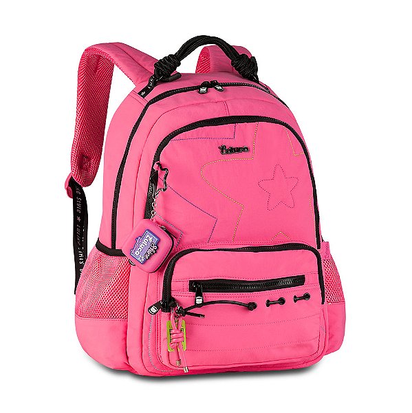 Mochila Escolar Luluca LU27033 Infantil Feminina Resistente SORTIDA