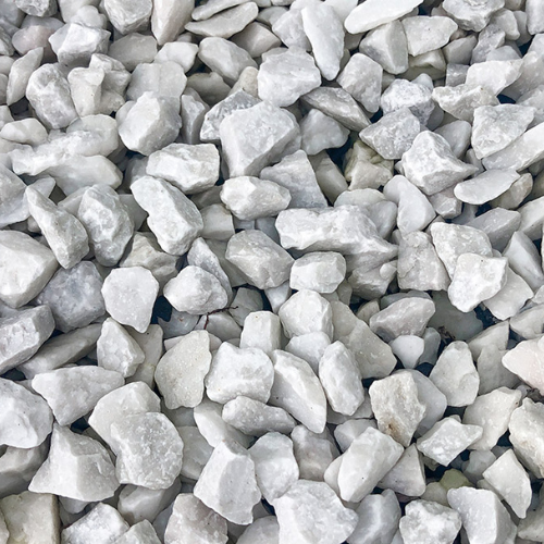 Pedrisco Branco para Jardim N°01 - 20kg