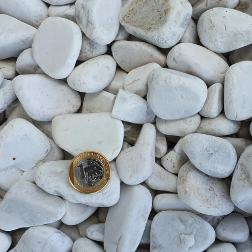 Seixo Branco Dolomita N°02 - 20kg