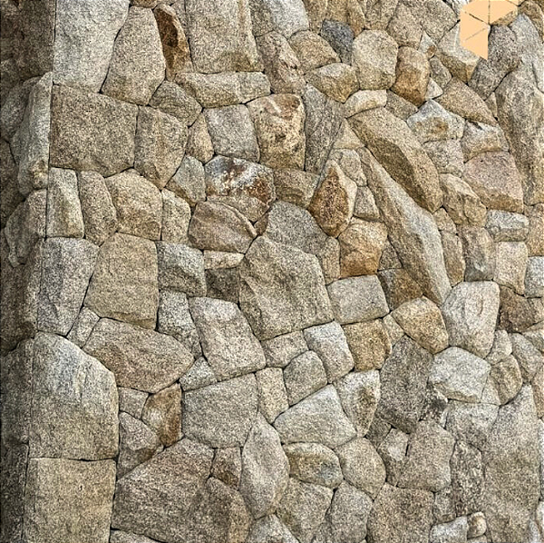 Pedra moledo champagne amarela m²