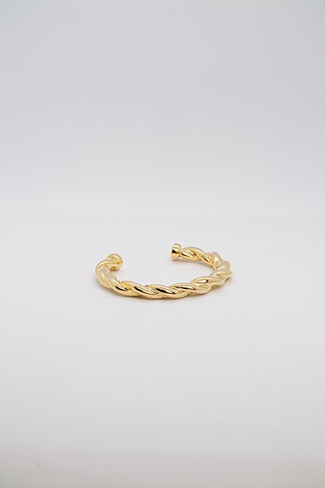 Bracelete Coleção Tássia Aro Retorcido Ajustável
