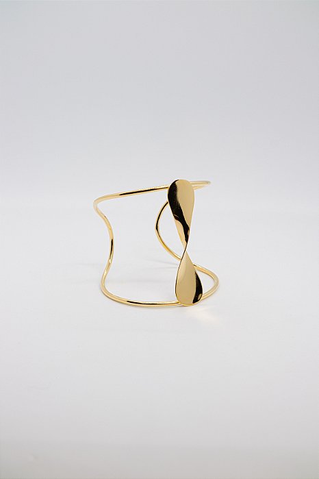 Bracelete Minimalista Ajustável Coleção Dupla Hélice