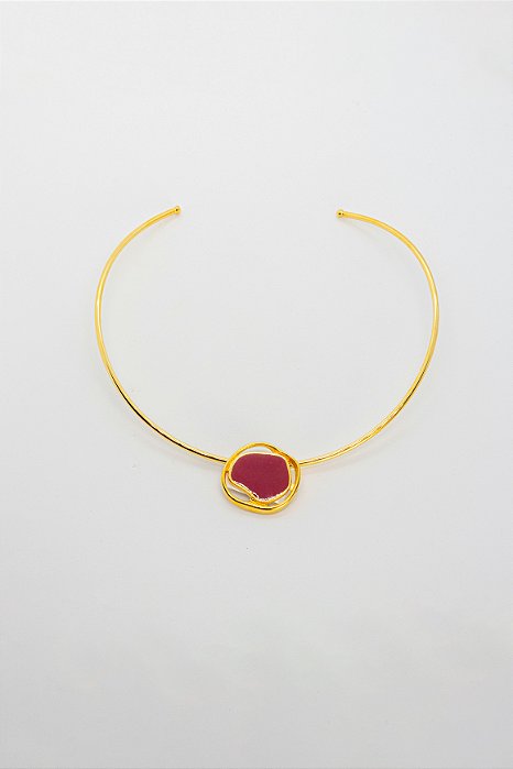 Choker Coleção Marina Esmaltada Aberta