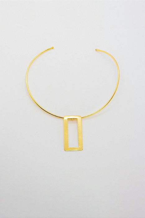 Choker Coleção Ana Geométrica Aberta