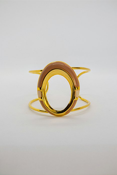 Bracelete Coleção Lisa Aro Esmaltado Ajustável