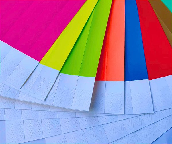 Pulseira LaserBand - P/ impressora a laser - Cx 1000 unid