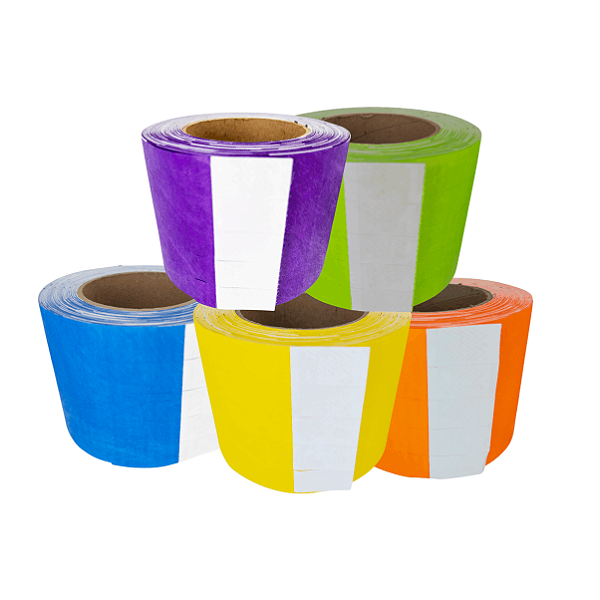 Pulseira TyvekBand - Bobina 1000 unid