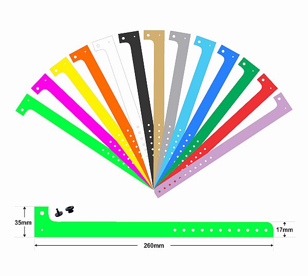 Pulseira SoftBand L - Bobina 1000 unid