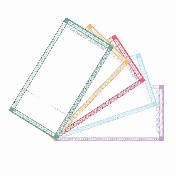 Ingresso Couchê Economico - 95x48mm - Bobina 1500 unid