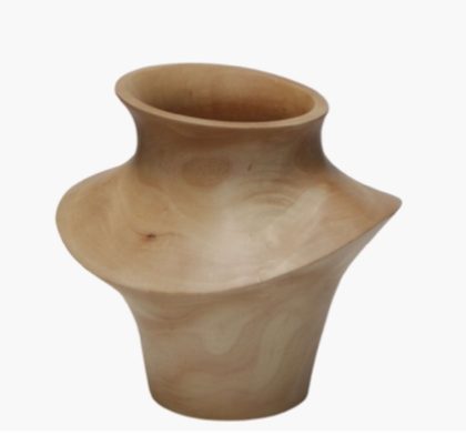 VASO EM MADEIRA - 23674