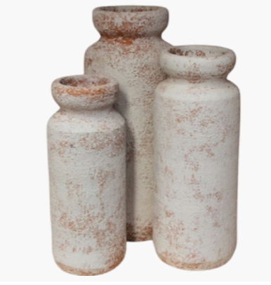 CONJUNTO VASO CERÂMICA - 23717