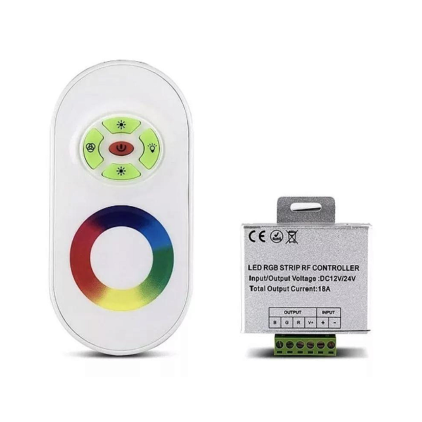 CONTROLE REMOTO RGB WIRELESS TOUCHING (RGB-03)