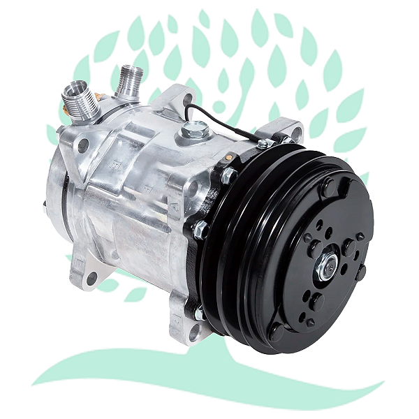 Compressor Sanden 5H14 2A 12v Saida Vertical