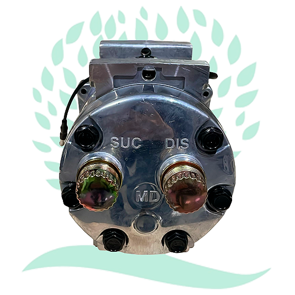 Compressor Sanden 8144 Case 821/W20E/621/721/821/921/Dynapac CA250/ New Holland W130/W170/W190/W230/Tector 260E 24V