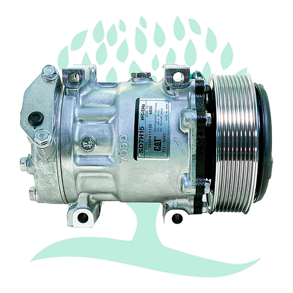 Compressor Sanden 7H15 6096 Caterpillar 321D2L 372-9493 24V 8PK