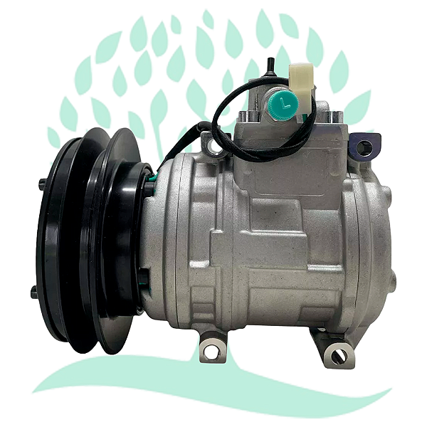 Compressor 10PA15C Maquina Komatsu PC400 Polia 1B 24V