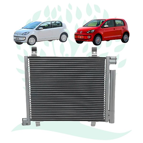 Condensador Volkswagen UP Msi 2014 a 2020 Motor Aspirado