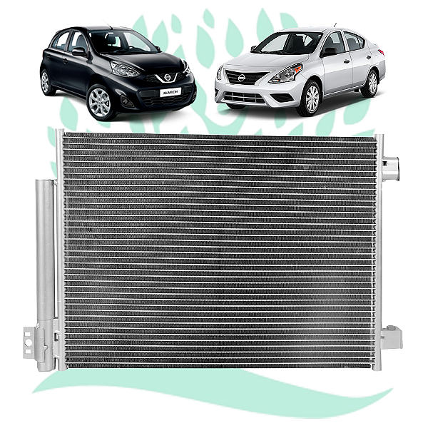 Condensador Nissan March / Versa 2015>