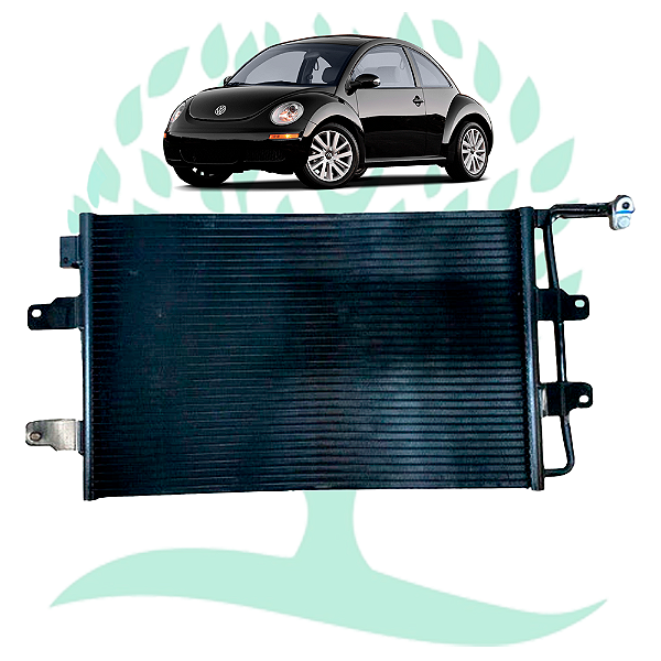 Condensador Ar Condicionado Volkswagen New Beetle 2005 Até 2010 (Novo Fusca)