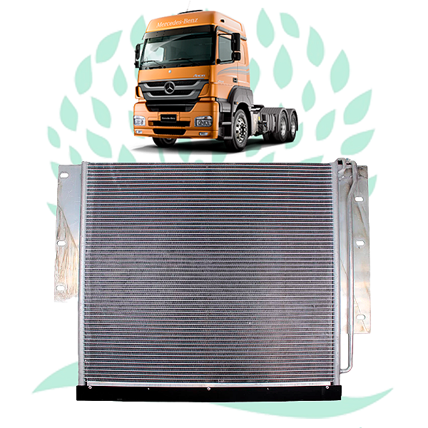 Condensador Caminhão Mercedes Benz Axor 2040 / 2044 / 1933, 2533, 2831, 3131 Cara Chata