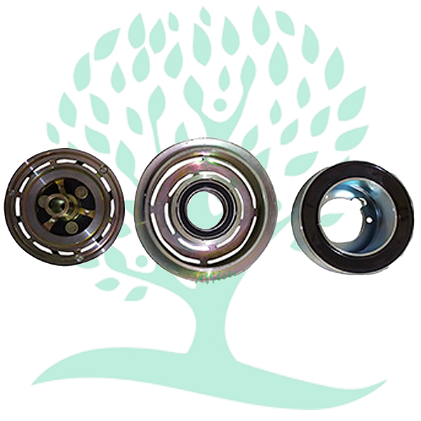 Conjunto Embreagem P/Compressor  Retroescavadeira Hyundai Canal 24V 175MM