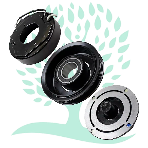 Conjunto Embreagem P/Comp. Denso 10S15 4PK 12V New Holland