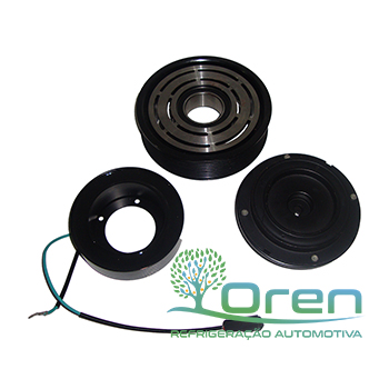 Conjunto Embreagem P/Comp. Denso 10P15 9PK 24V Mercedes 1938