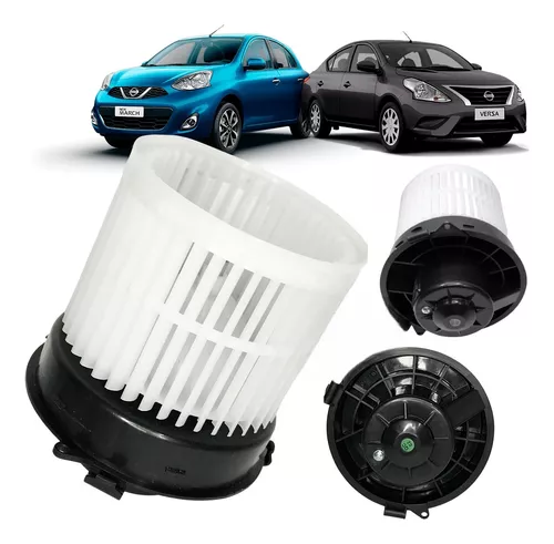 Motor Ventilador da Caixa Evaporadora Nissan March / Versa 2012>2017 12 V