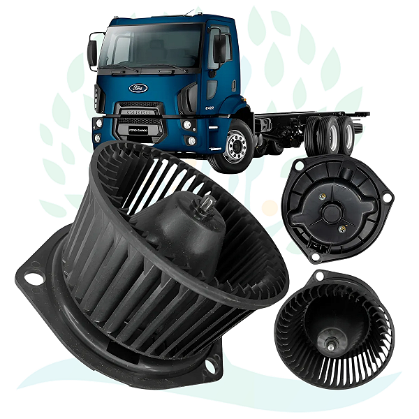 Motor Ventilador da Caixa Evaporadora Caminhão Ford Cargo 2007> / Volkswagen Worker 17180 - 12 Volts