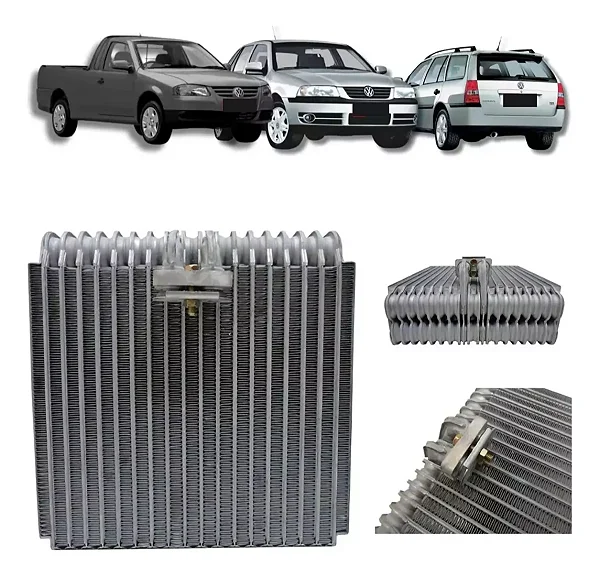 Evaporador Volkswagen Gol / Parati / Saveiro G2/G3/G4 / Escavadeira Komatsu PC200 / Trator D61