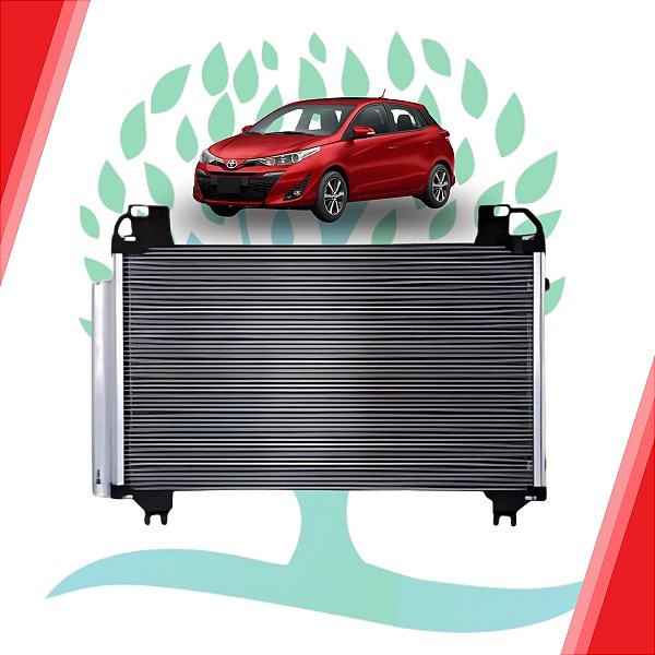 Condensador Toyota Yaris 1.3/1.5 2018 Até 2025 (Orig. Denso)