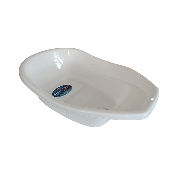 Banheira Universal Leitosa Para Banho Seguro do Bebê
