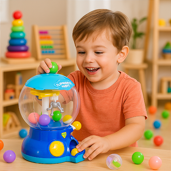 Mini Máquina Garra Divertida Ball Musical