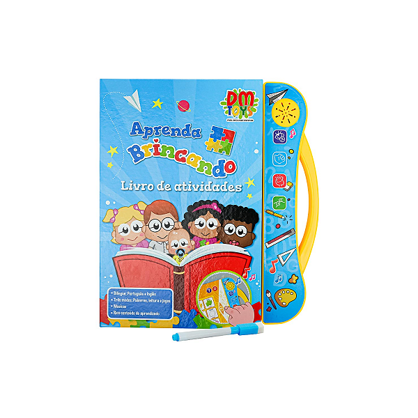 Livro Interativo p/ Crianças – Presente Inteligente e Divertido