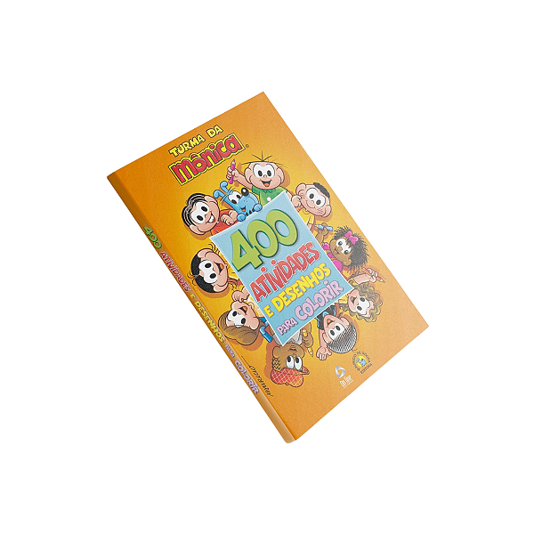 Turma Da Mônica Livro 400 Atividades e Desenhos para Colorir