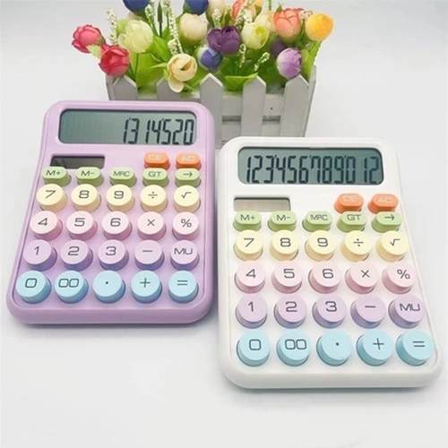 Calculadora Infantil com Teclas Grandes Coloridas