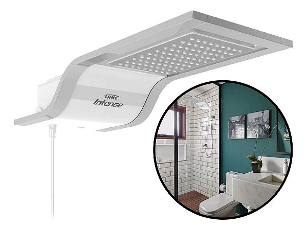 Ducha Eletrônica Fame Intense White 5.400w 127v Branco