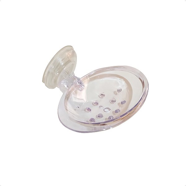 SABONETEIRA PLASTICA ASTRA COM VENTOSA