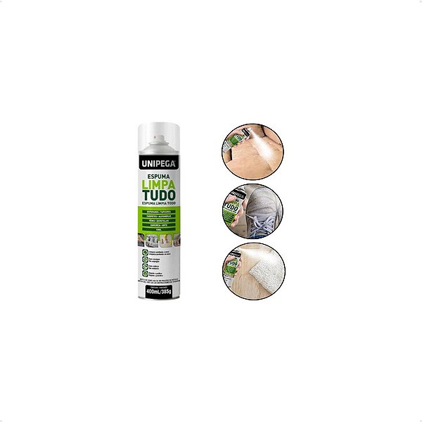 ESPUMA LIMPA TUDO UNIPEGA 400ML 0104