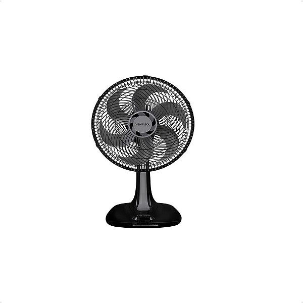 VENTILADOR.VENTISOL MESA TURBO 6P 30CM PRETO 127