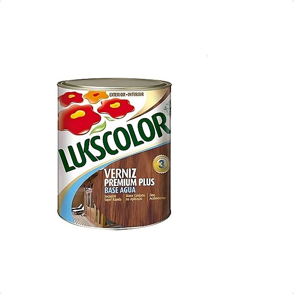 VERNIZ BASE AGUA  LUKSCOLOR 1/4 TINGIDOR IMBUIA